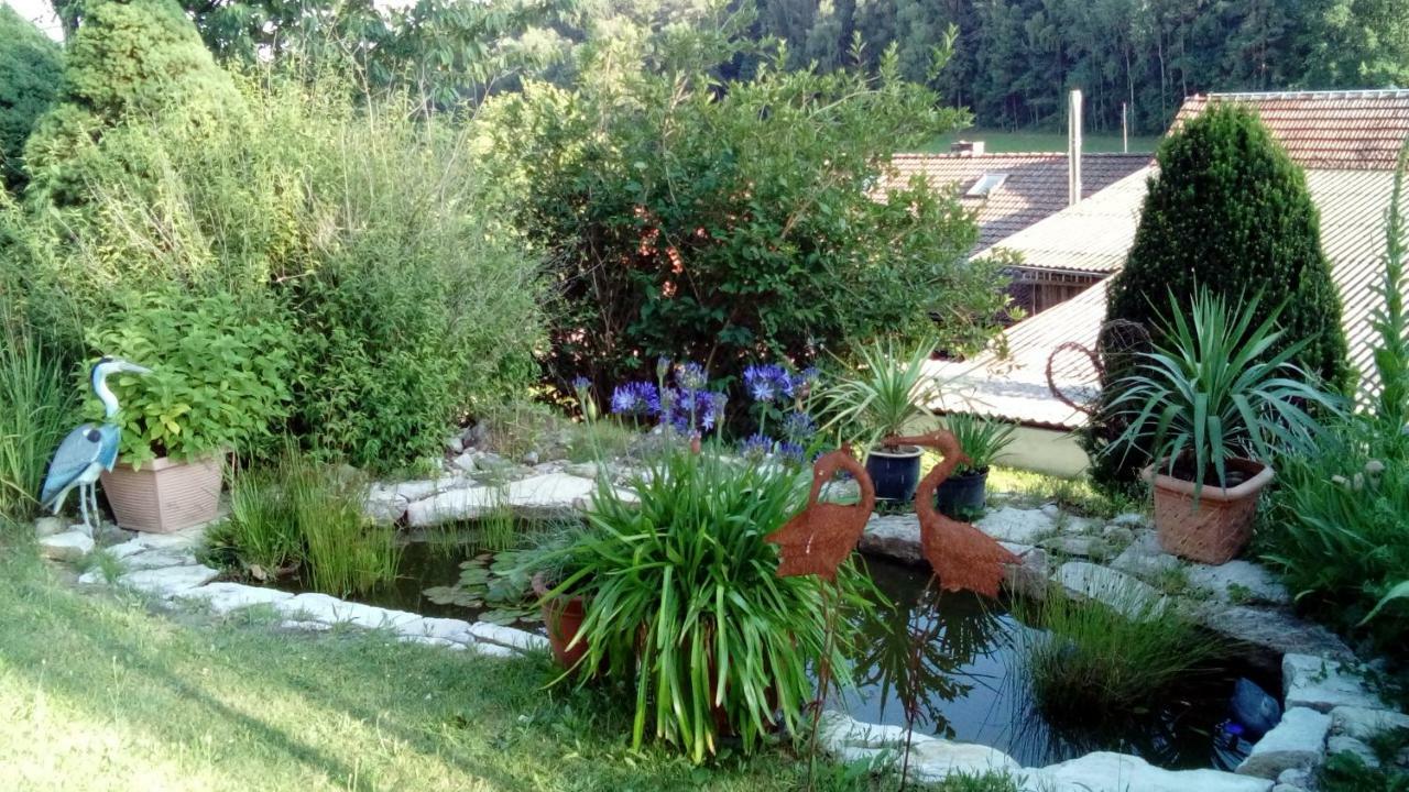 Apartment Mit Gartenblick Eckersdorf Exteriér fotografie